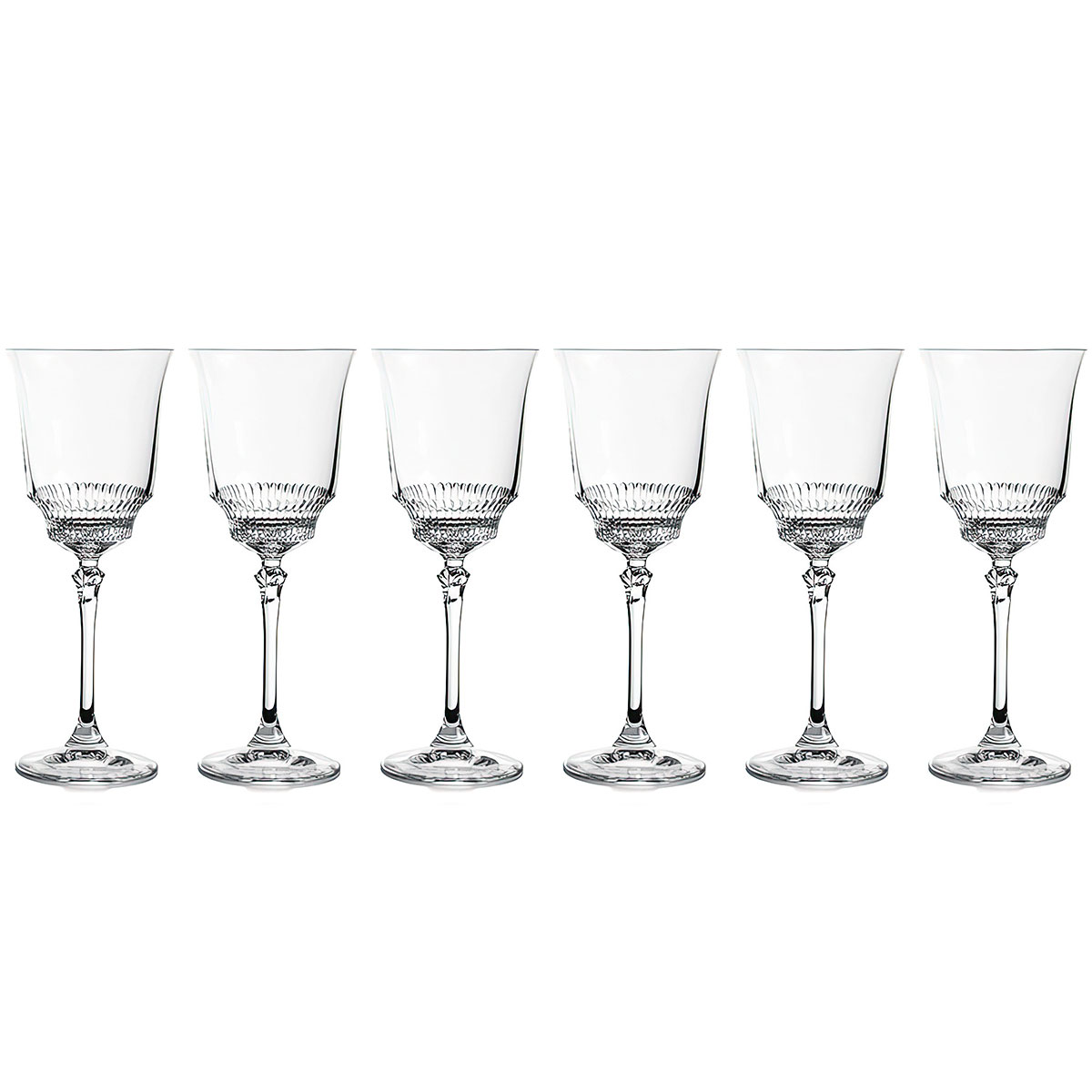 Набор бокалов для воды Le Stelle Gemma Aida Le Stelle LR-064, цвет прозрачный - фото 1