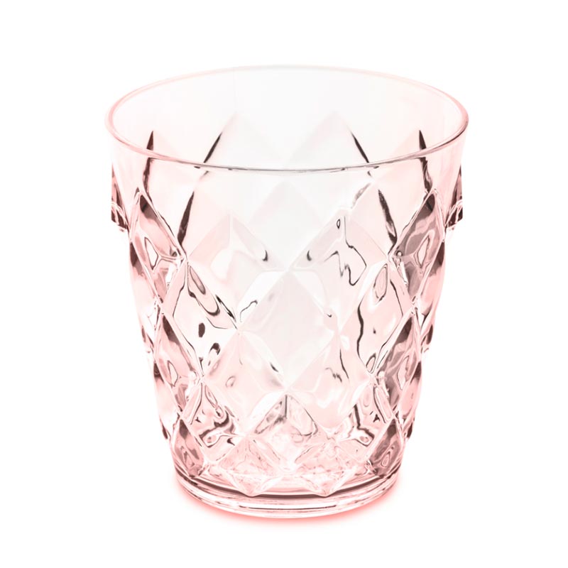 

Стакан 200мл Koziol Crystal, розовый