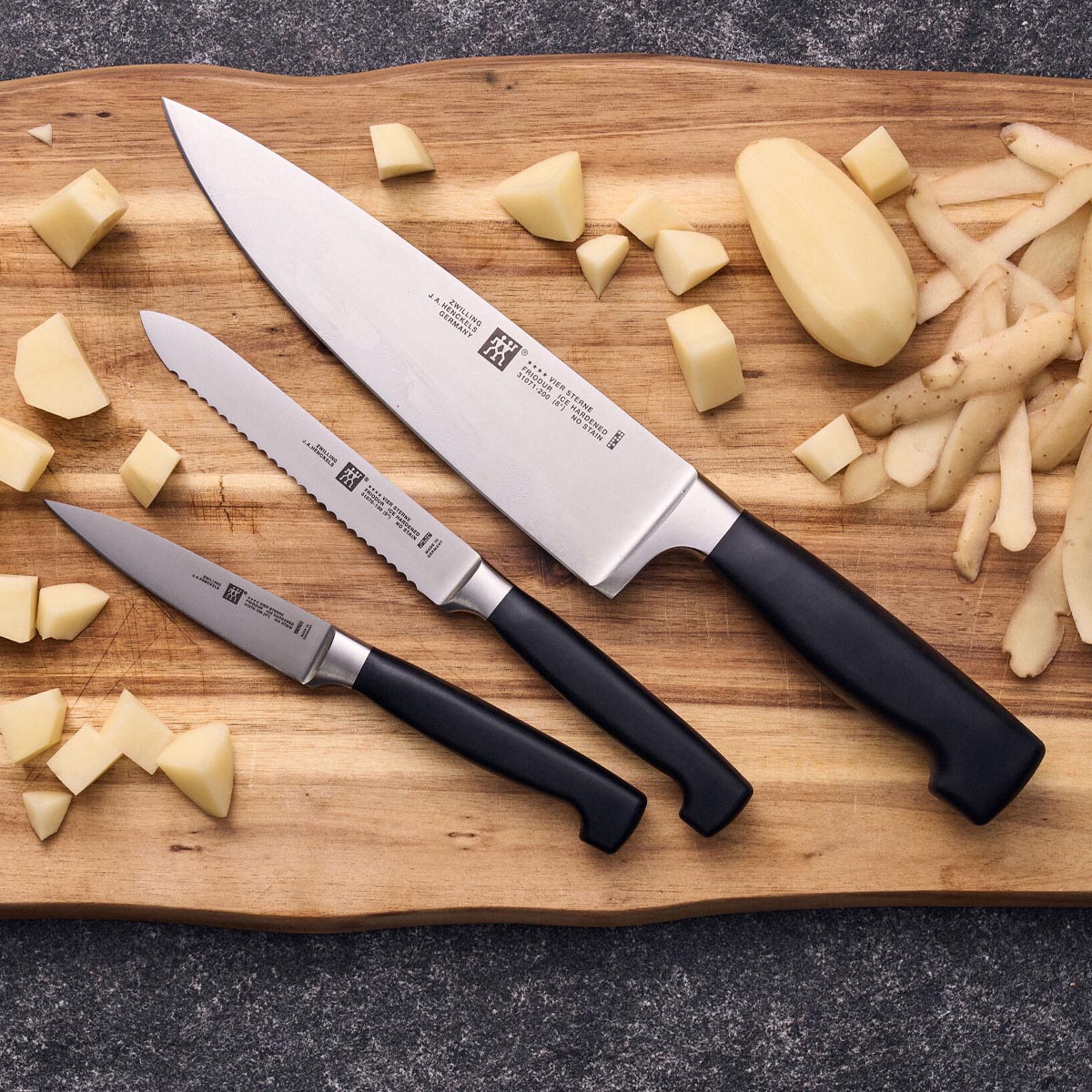 Набор ножей Zwilling Four Star 3 предмета