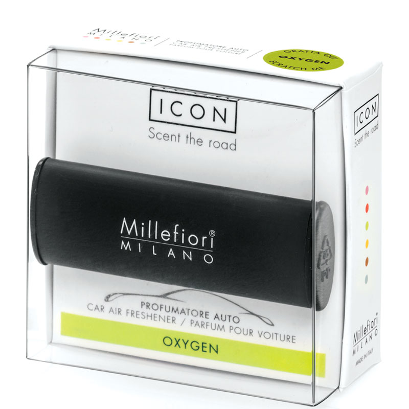 

Ароматизатор автомобильный Millefiori Milano ICON "Классик" Воздух, Черный