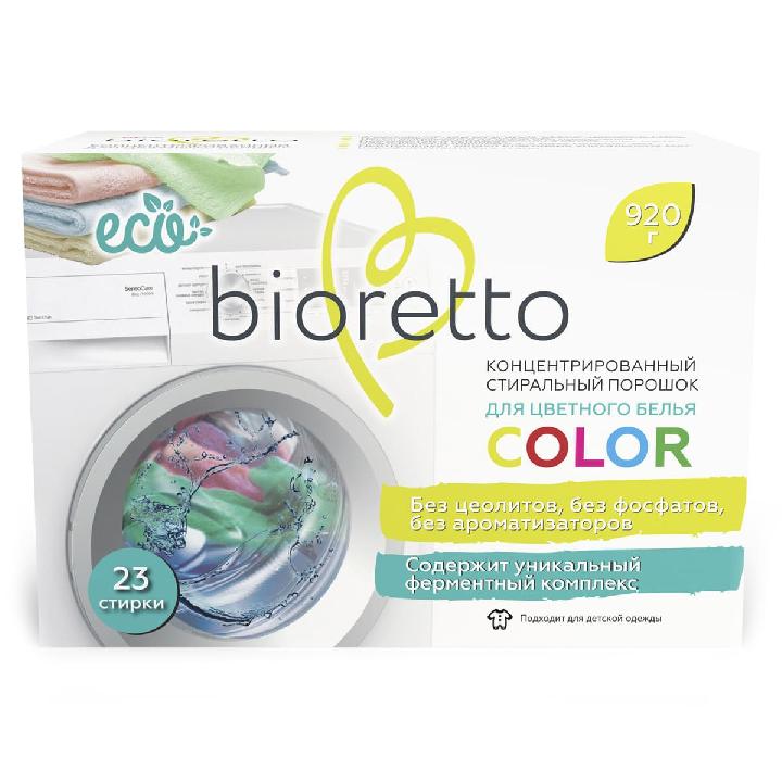 Стиральный порошок концентрированный Bioretto Bio для цветного белья
