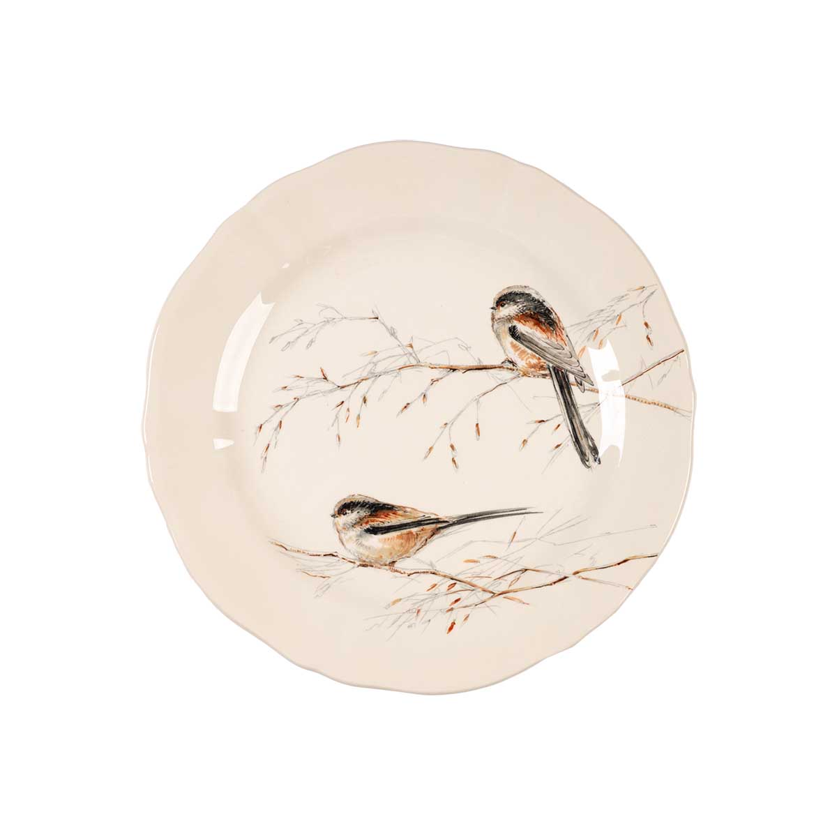 Тарелка десертная Gien Oiseaux Foret Синица 5670₽