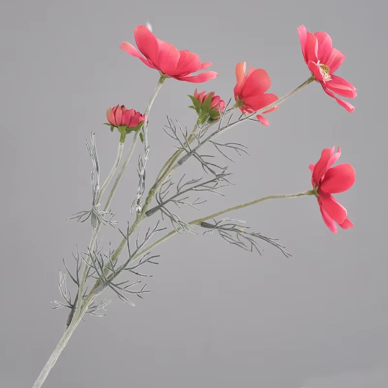 

Цветы искусственные FloDecor Космея розовая 60см