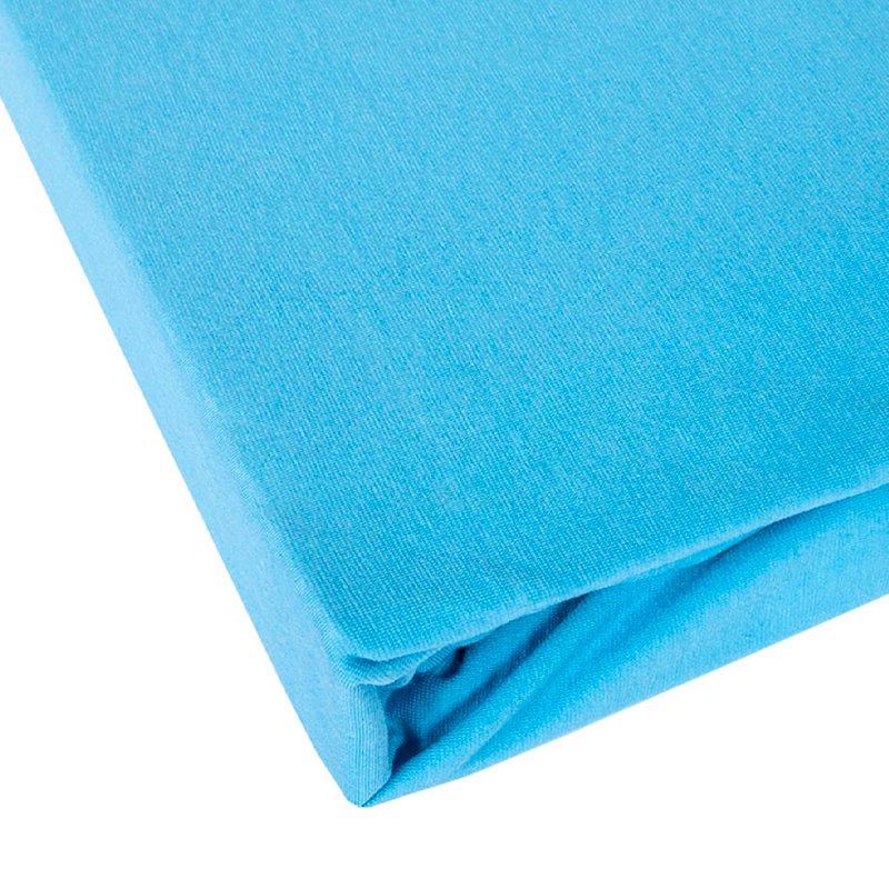 

Простыня на резинке 1,5-спальная Janine Elastic 150x200см, цвет голубой