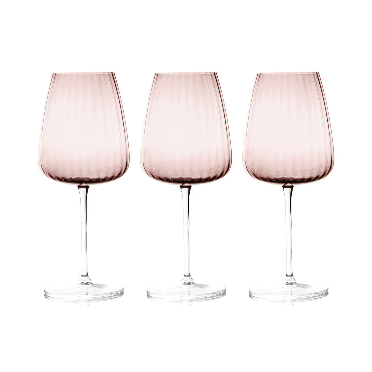 Набор бокалов для вина Le Stelle Opium 6шт, розовый Le Stelle LR-0104 - фото 2