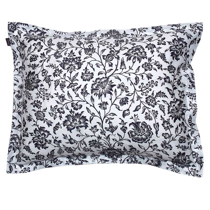 

Наволочка Gant Home Croydon Flower 50x70см, цвет антрацит