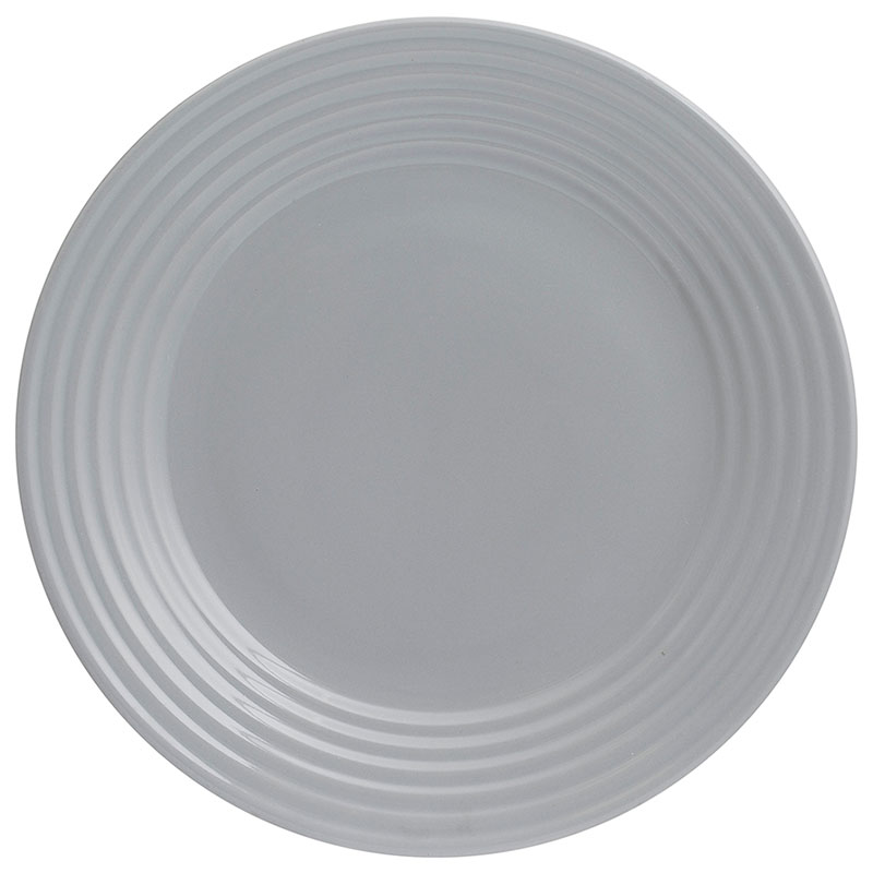 Тарелка обеденная Typhoon Living, цвет серый