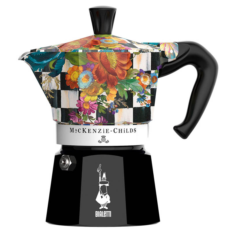 

Гейзерная кофеварка Bialetti Moka Express MacKenzie 3 порции