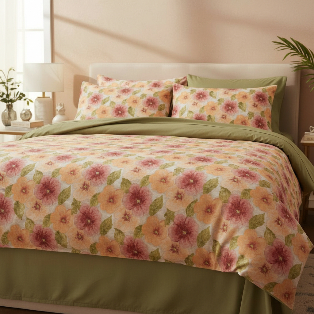 

Комплект постельного белья 1,5-спальный Lameirinho Fleur