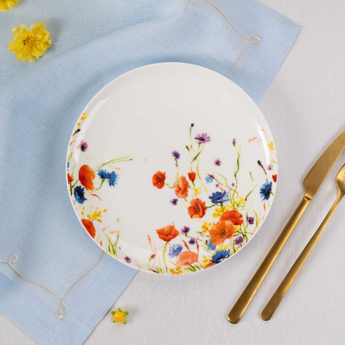 

Тарелка десертная Zapel Fleurs des champs 20,5см