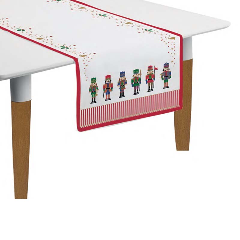 

Скатерть-дорожка Easy Life Nutcrackers, 2шт