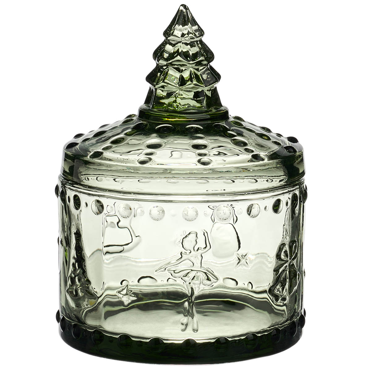 

Емкость для хранения Lefard Щелкунчик green 9x9x12,5см