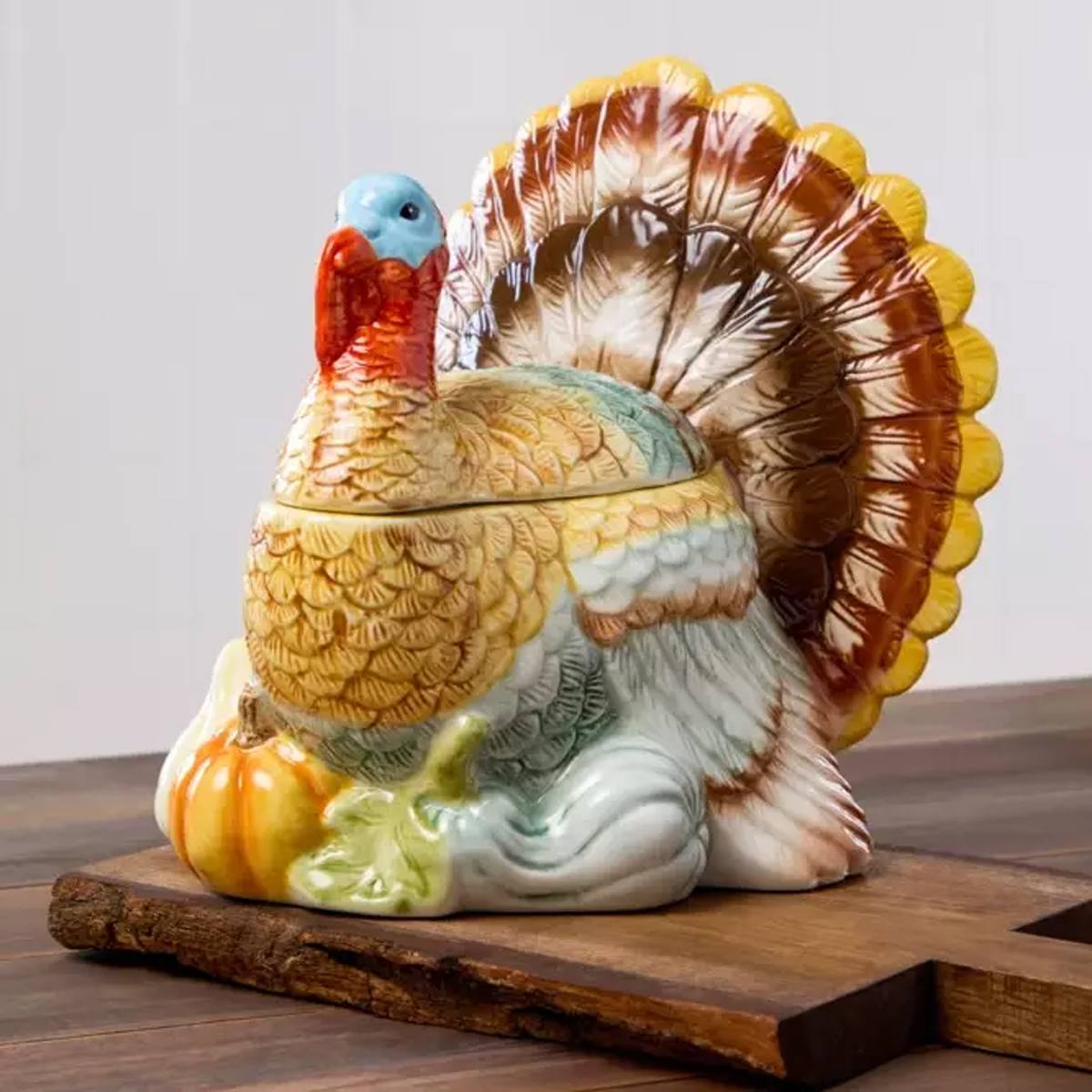 

Банка с крышкой Decor de table Родная природа Индюшка