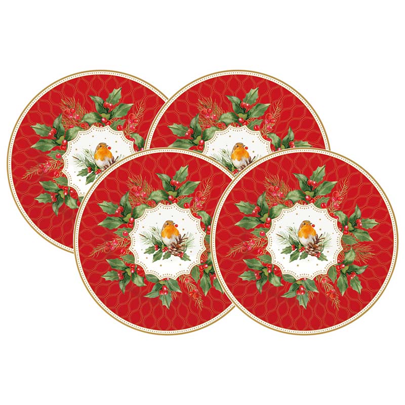 

Набор тарелок десертных Easy Life Christmas Berries в подарочной упаковке
