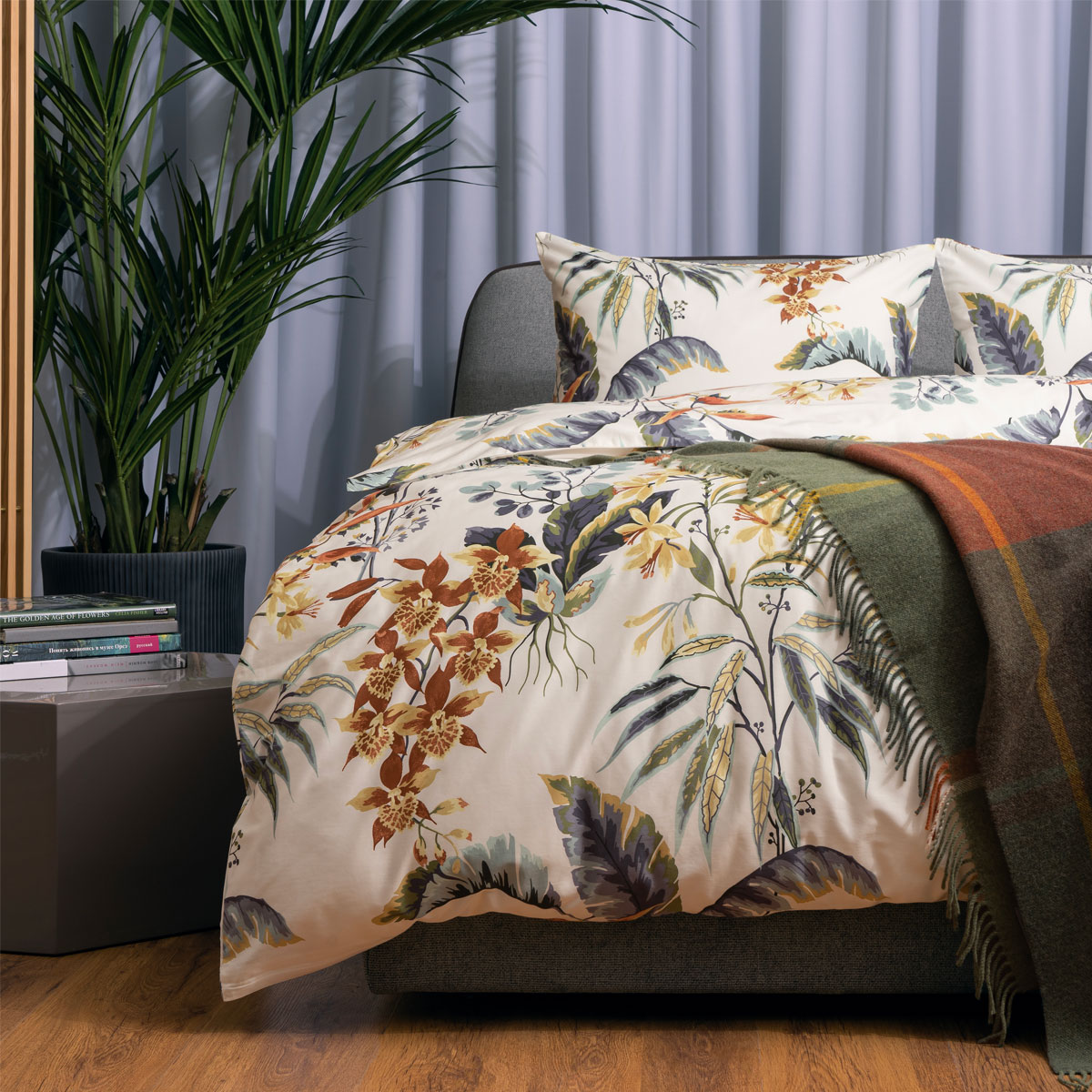 комплект постельного белья 1 5 спальный pappel exotic Комплект постельного белья семейный Pappel exotic