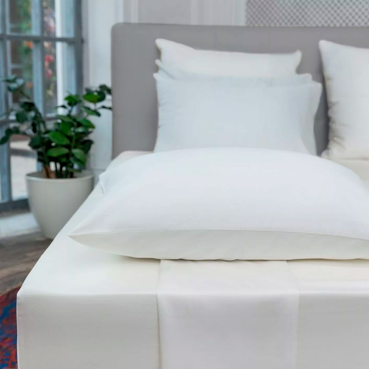 

Простыня Mollen Total Look 250x280см в кипенно-белом