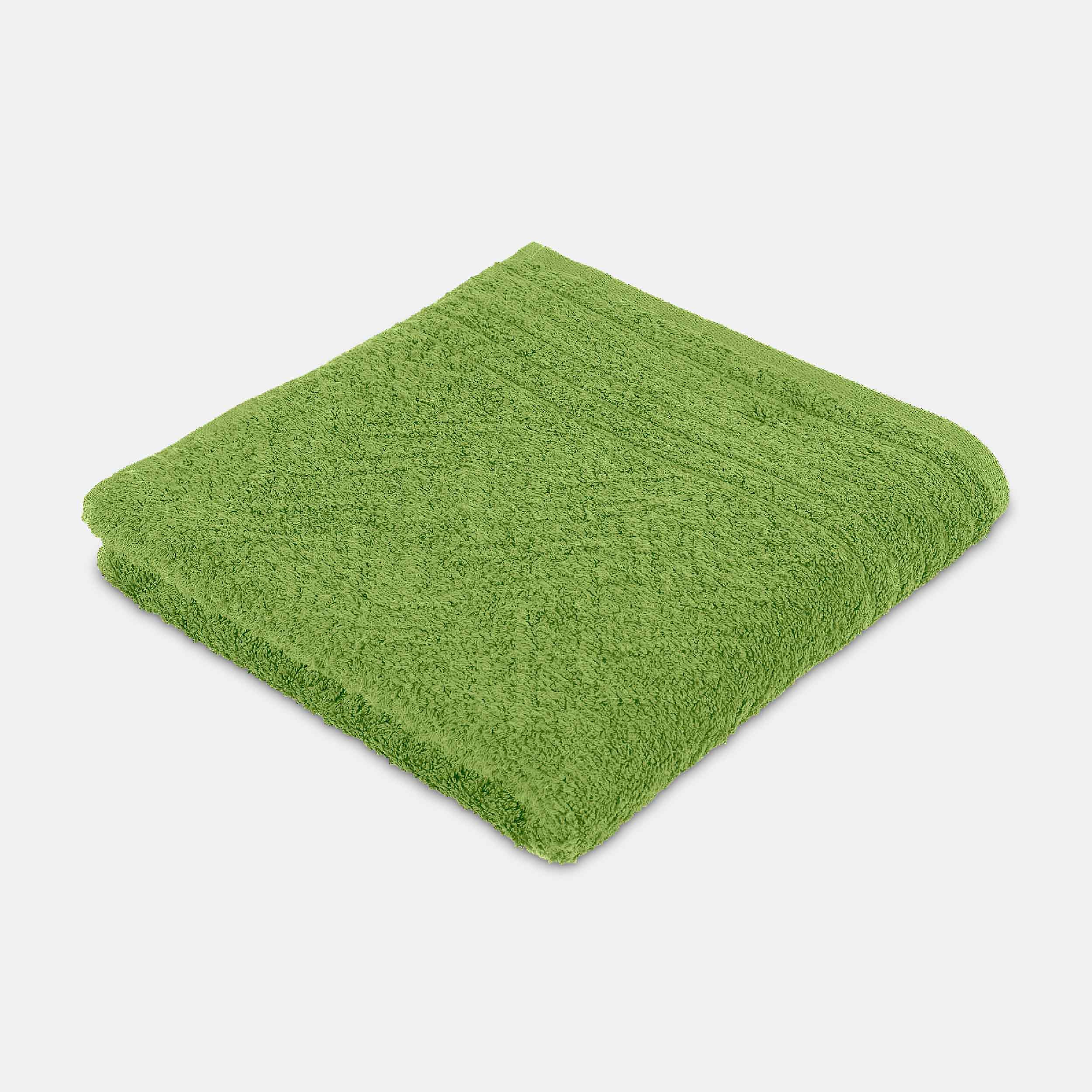 Полотенце махровое Frottana Elegance-Uni 50x100см, цвет зеленый