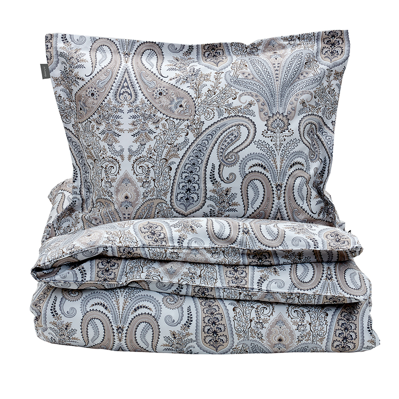 

Пододеяльник 1,5-спальный Gant Home Key West Paisley 150x200см, серый