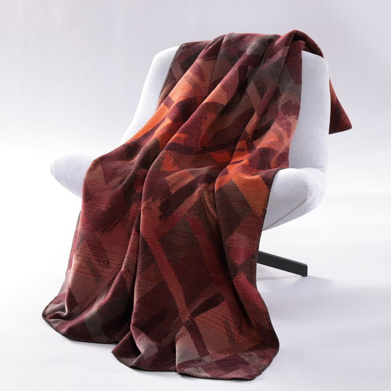 

Плед 150x200см Biederlack Ruby Passion Garnet Glow