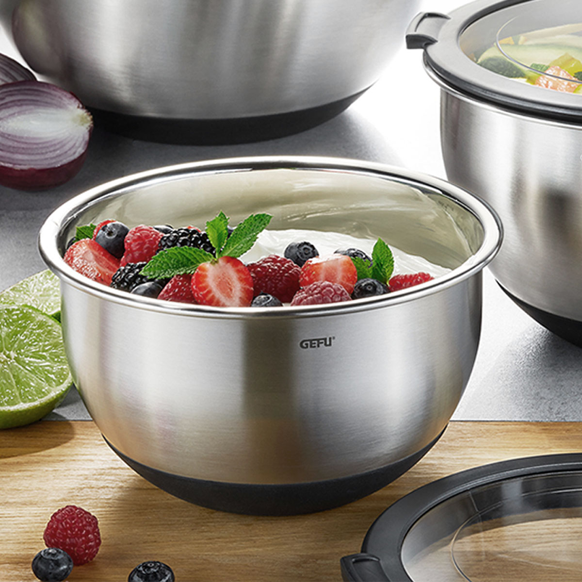 

Миска с крышкой Gefu Муово 16см