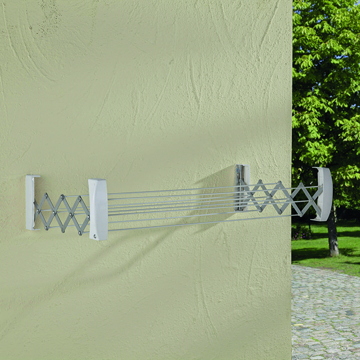 

Сушилка для белья настенная Leifheit Teleclip 42 Extendabl, цвет белый