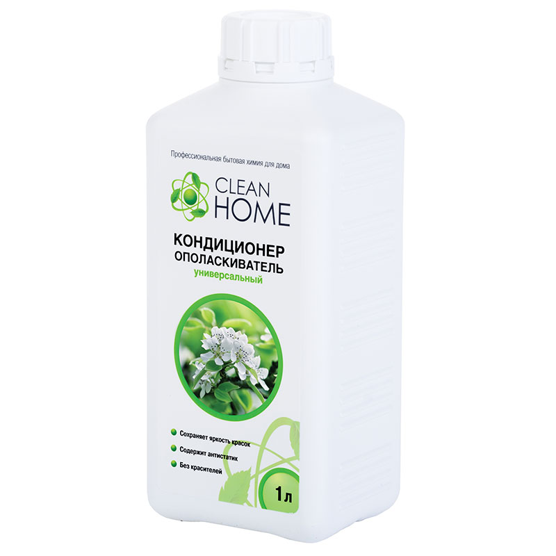 Кондиционер-ополаскиватель Clean Home Home с ароматом яблоневых садов Clean Home 442, цвет белый