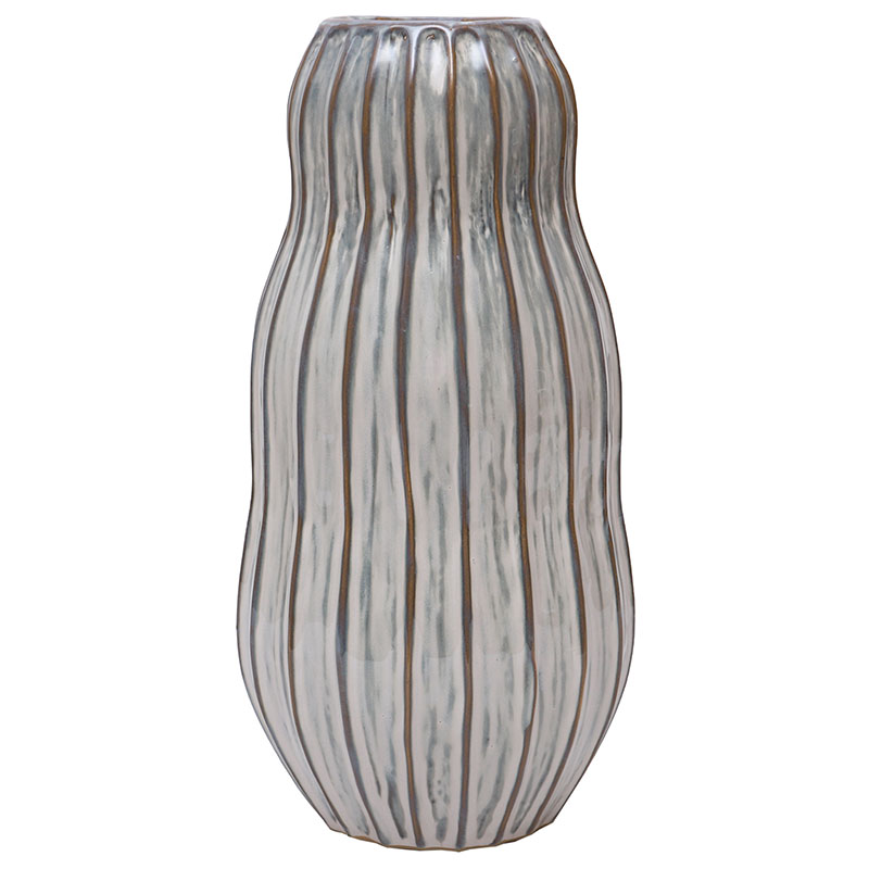 Ваза Hogewoning Barolo Ceramic 33см Hogewoning 404072, цвет серый - фото 1