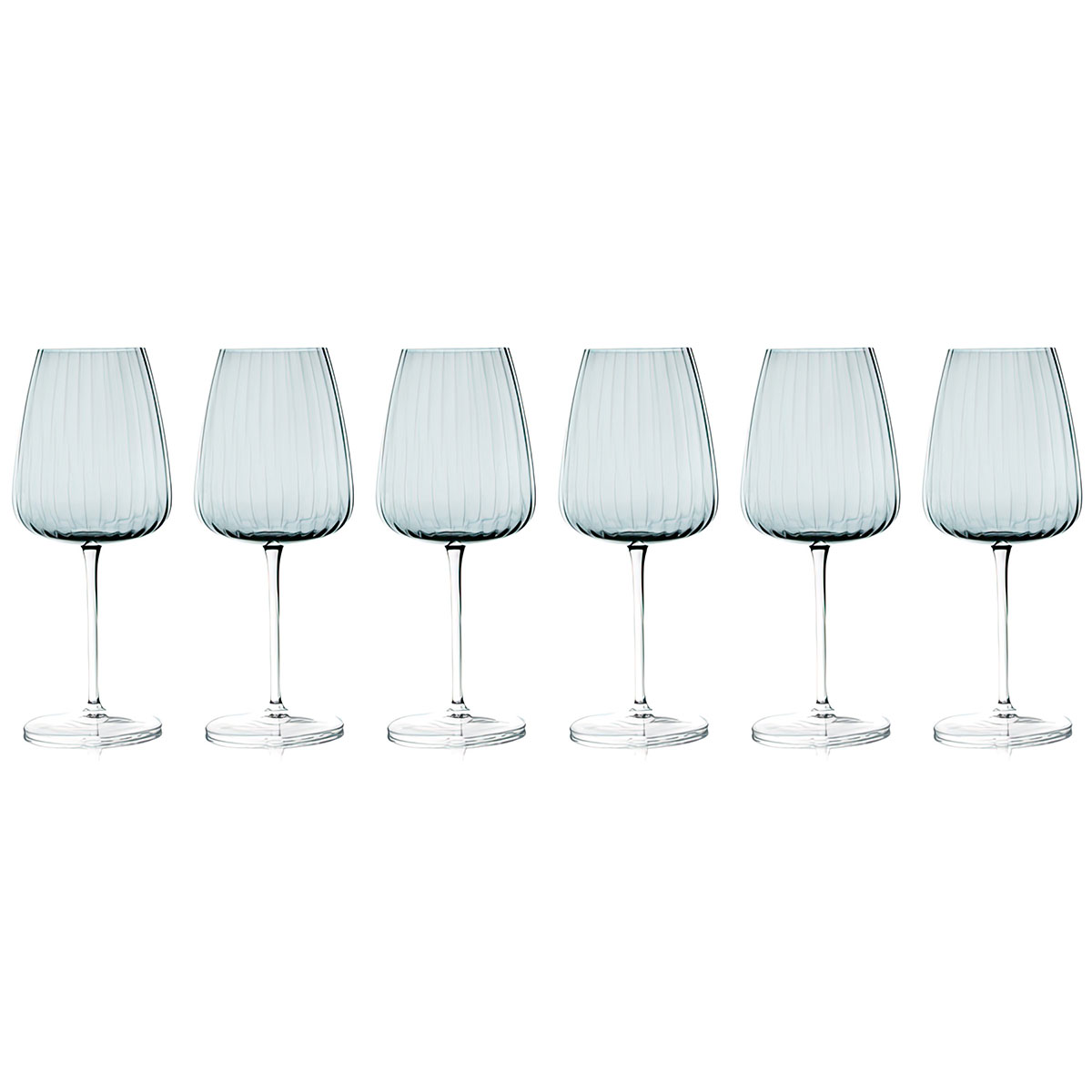 Набор бокалов для вина Le Stelle Opium, дымчатый Le Stelle LR-021, цвет серый