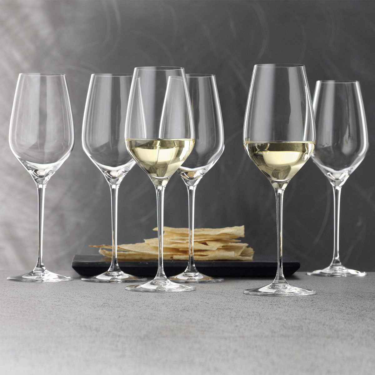 Набор бокалов для белого вина Nachtmann Supreme 500мл, 4шт столик поднос для вина и двух бокалов 40×25×30 см