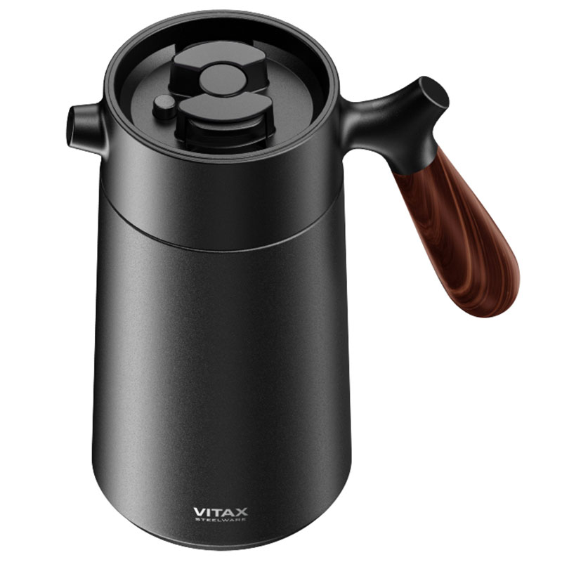 Вакуумный френч-пресс Vitax Steelware, черный Vitax VX-3070 - фото 3
