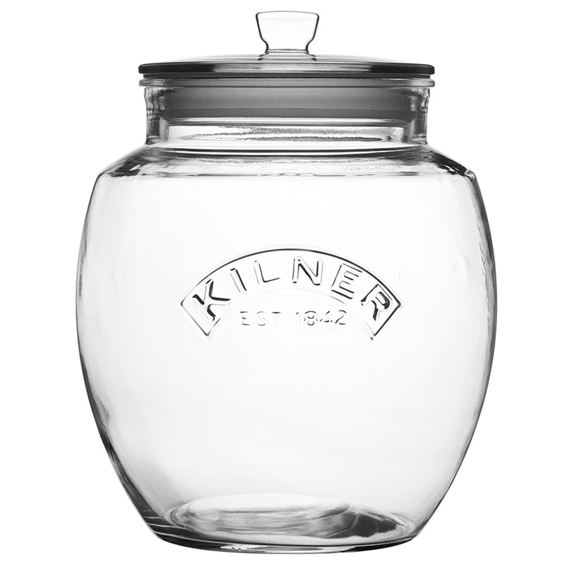 

Банка для хранения Push Top 4 л, Прозрачный