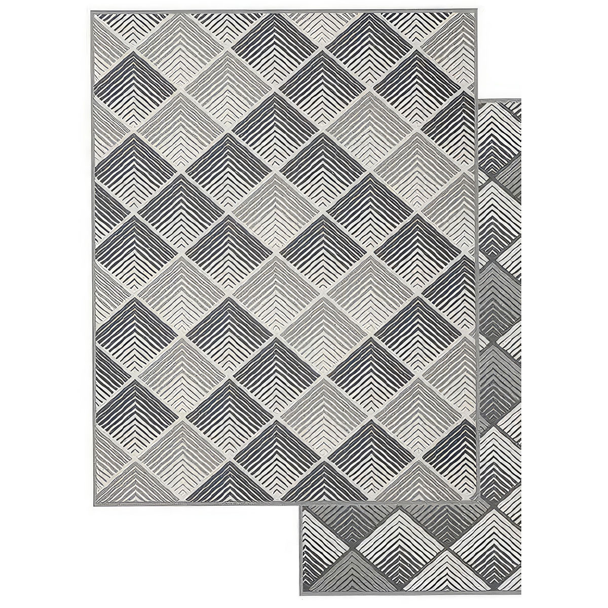 Плед 1,5-спальный Biederlack Illision Grey