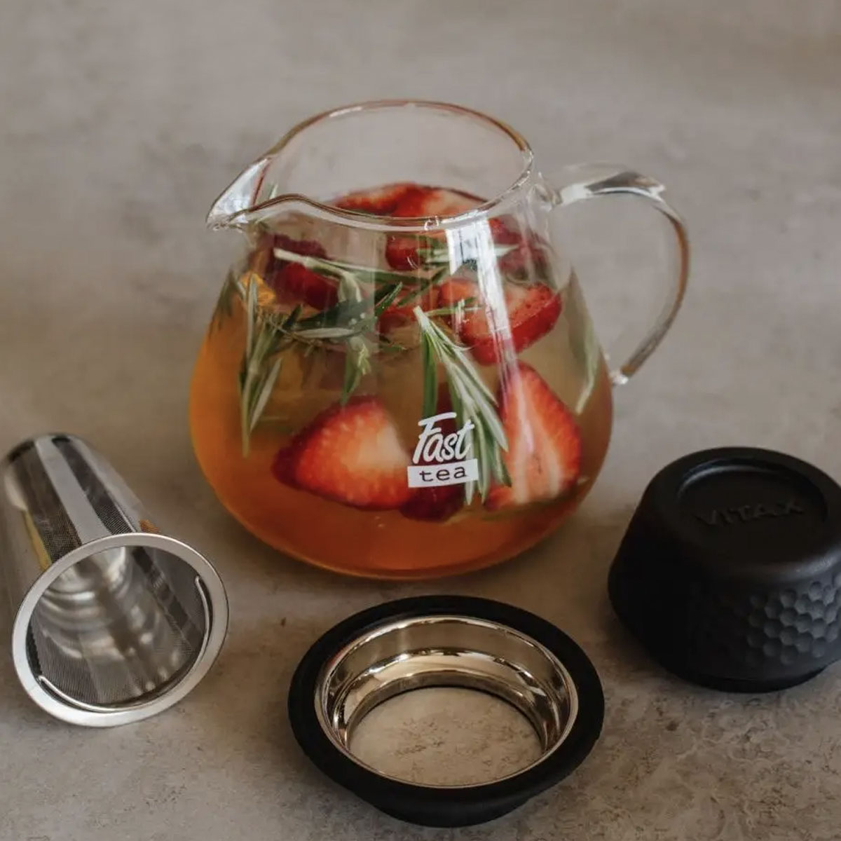 Чайник заварочный универсальный Vitax Fast tea 1л автокружка следопыт с подогревом от прикуривателя металлическая колба