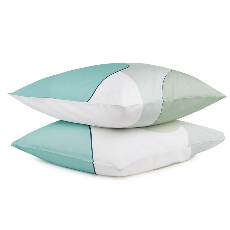 

Комплект наволочек 70x70см Tkano Freak Fruit, цвет мятный