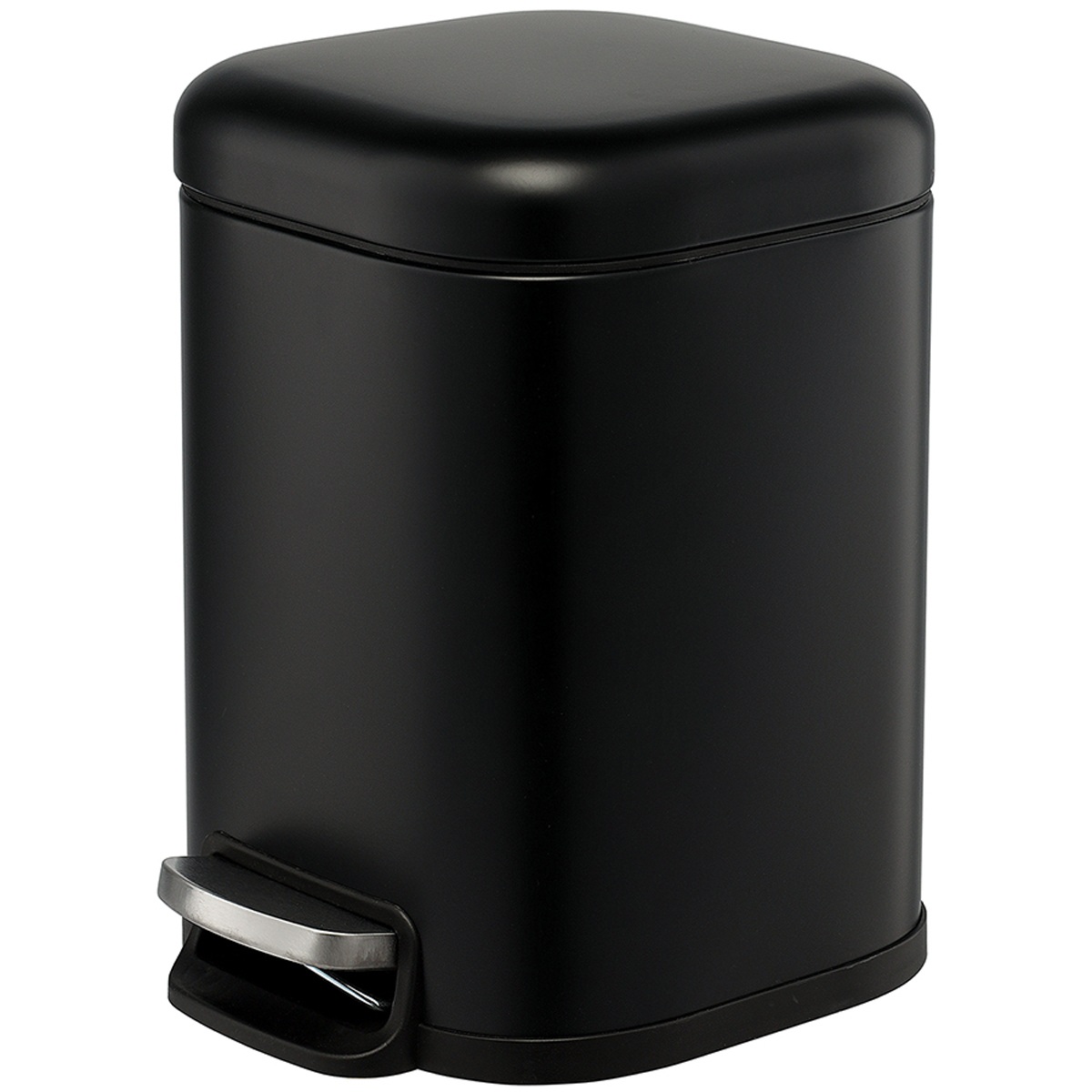 Ведро мусорное с педалью Smart Solutions 6л, графит