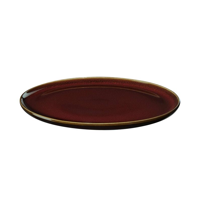 Тарелка десертная Asa Selection Kolibri Rusty Red, 22см Asa Selection 25502/250, цвет терракотовый