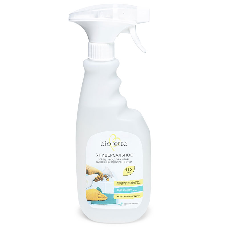 Универсальное средство для мытья кухонных поверхностей Bioretto Bio Bioretto Bio-901, цвет белый