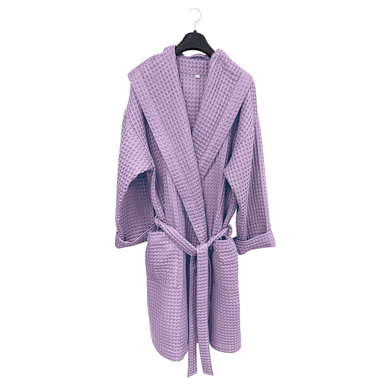 Халат с капюшоном Вотекс Бохо 48-50, сирень
