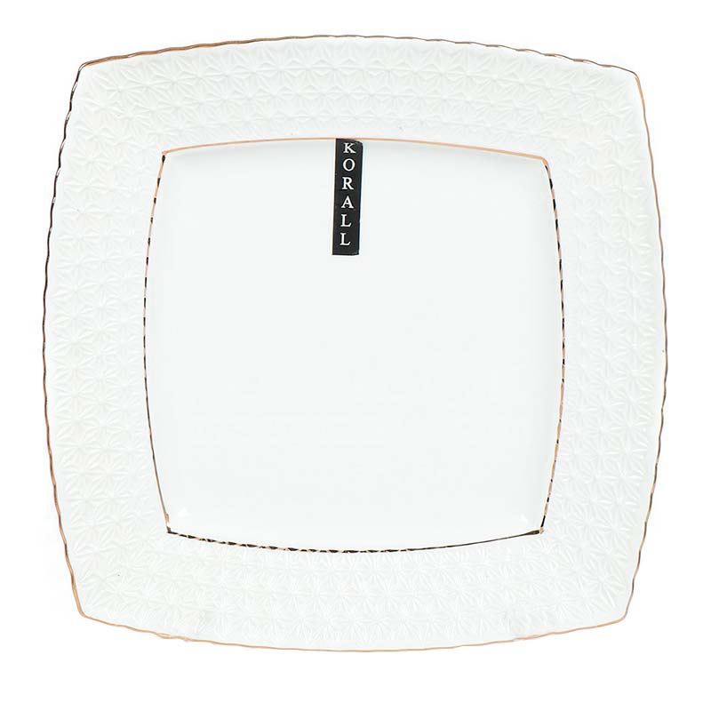 

Блюдо Коралл Снежная королева 25см, Белый