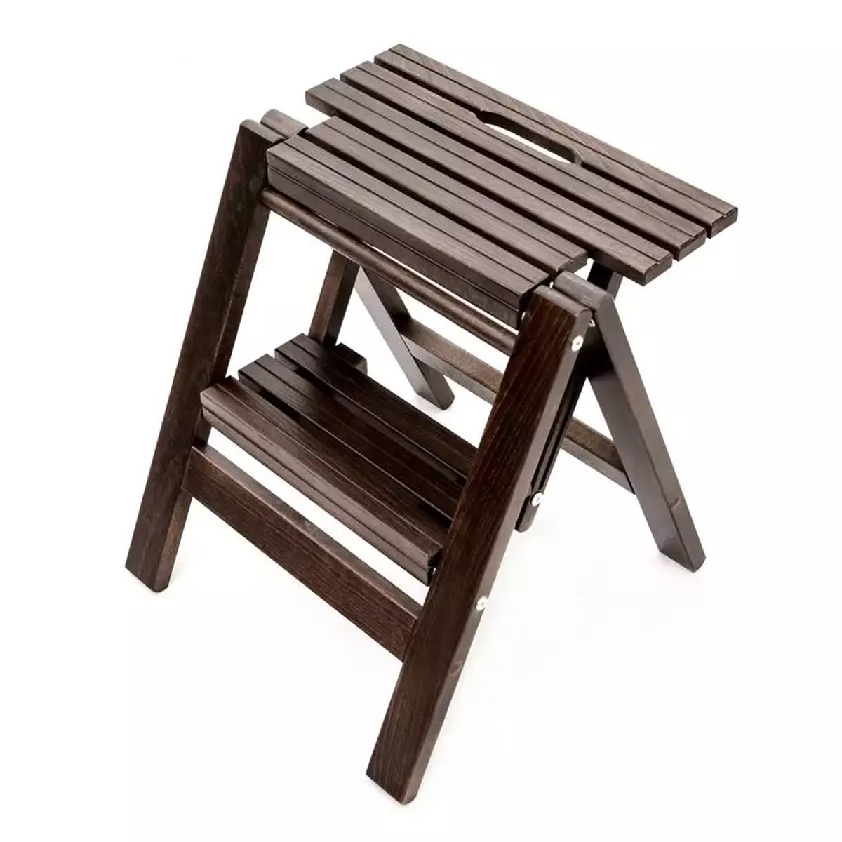 Стремянка-табурет Hoz-Block Микки 2 широкие ступени, венге стул стремянка мебелик массив венге п0005867