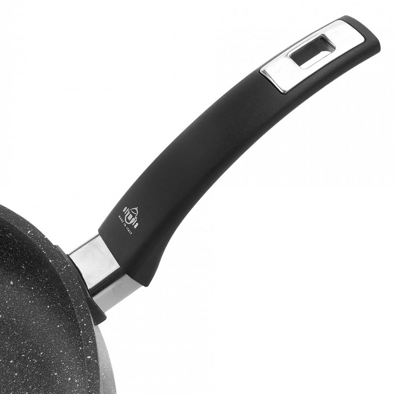 Сковорода индукционная глубокая Olympia Hard Cook Fix Induction 28см Olympia 201.28IND, цвет черный - фото 7
