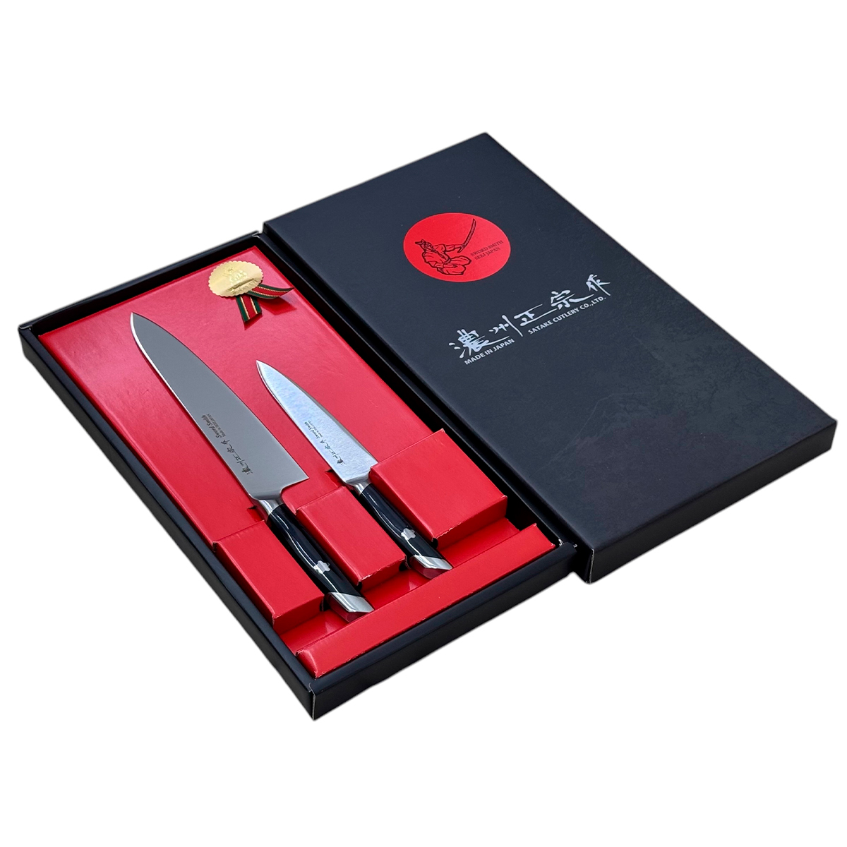 Набор подарочный Satake Sakura 2 ножа в картонной коробке 9200₽