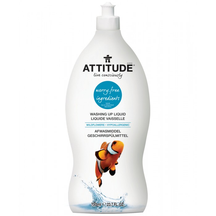 

Средство для мытья посуды Attitude Wildflowers, 700мл, В ассортименте