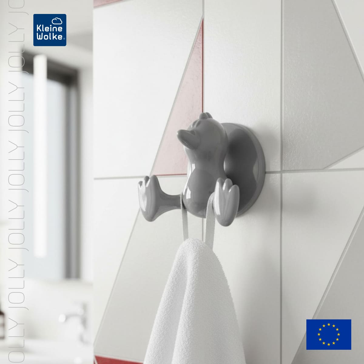 Крючок настенный Kleine Wolke Jolly Hooks Bird Platinum 1290₽