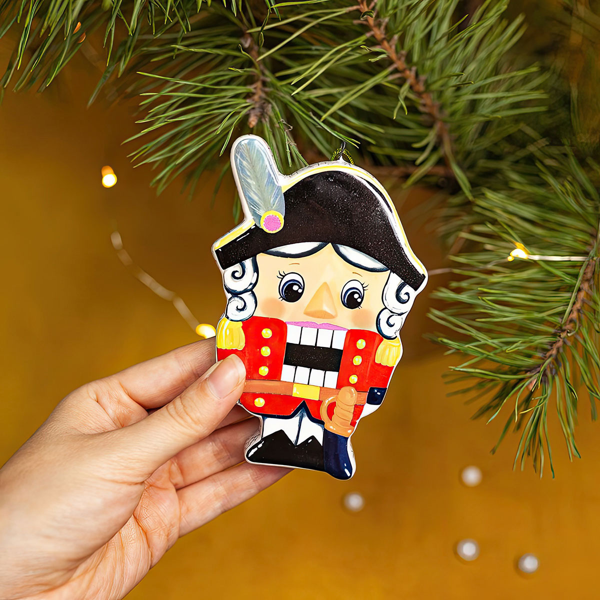 

Елочная игрушка Ярославская Керамическая Мануфактура Щелкунчик