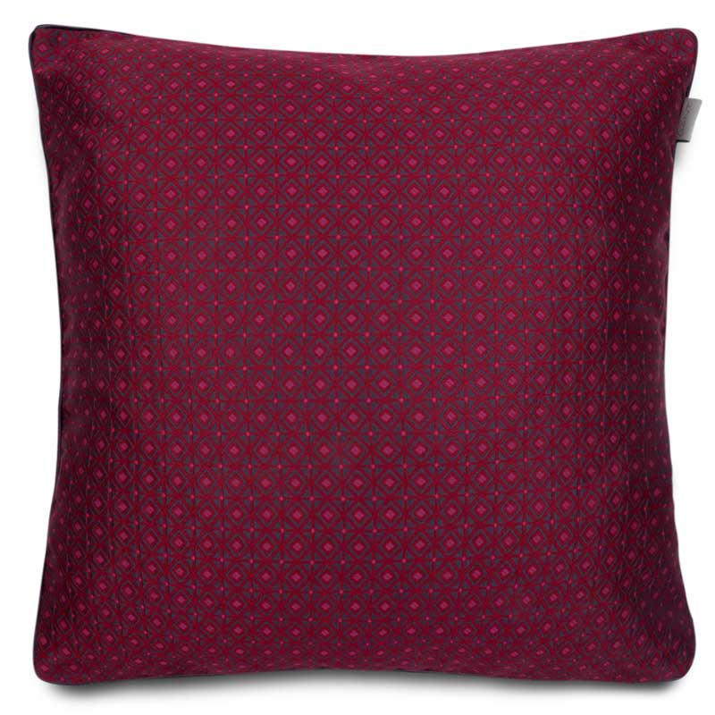 Наволочка декоративная Gant Home Foulard, цвет бордовый
