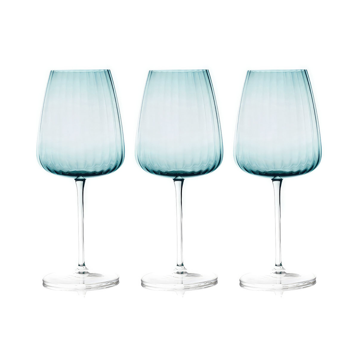 Набор бокалов для вина Le Stelle Opium 6шт, голубой Le Stelle LR-0100 - фото 2