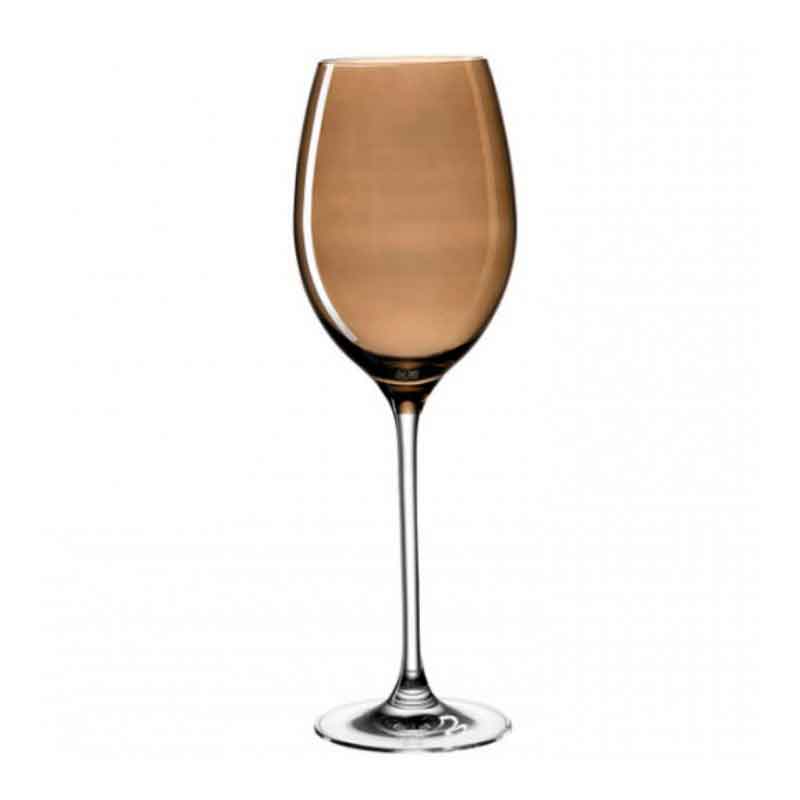 Бокал для вина Leonardo Lucente 400мл, коричневый