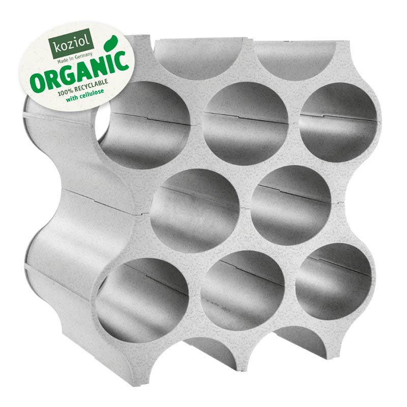 

Подставка для бутылок Koziol Set-Up Organic, Серый