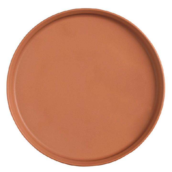 Тарелка закусочная Kutahya U-FORM, цвет коричневый